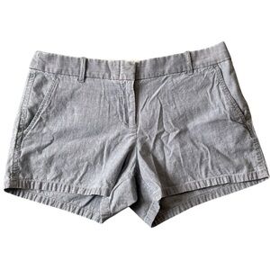 J. Crew Factory Women’s Casual Shorts Blue Size 8 Lightweight